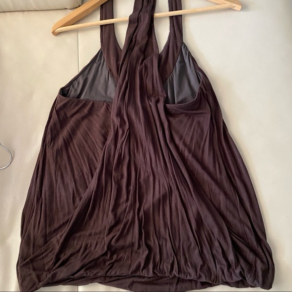 🛍 Bordeaux Los Angeles Blinged out Halter Top - Picture 7 of 8